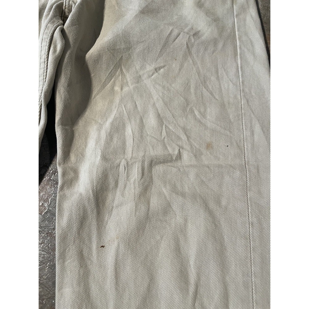 Vintage Levi's 501 Made In USA‎ 0115 Brown Khaki Denim 33W x 32L * - Picture 5 of 15